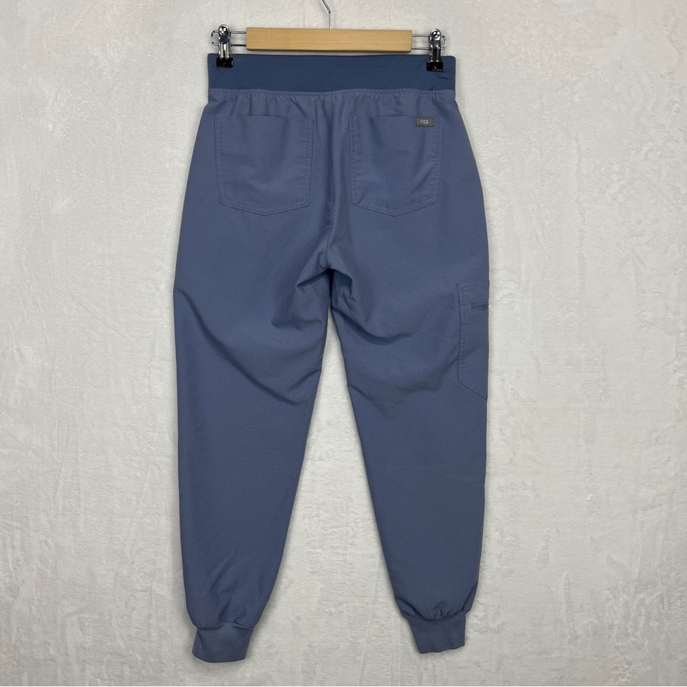 Figs Scrub Set Vapor Blue Space Dye Catarina Slim Top XS Yola Zamora Pants XSP - Picture 7 of 11